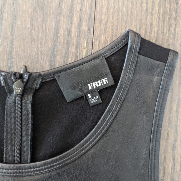 Wilfred Free Elin Black Mini Dress - Picture 3 of 8